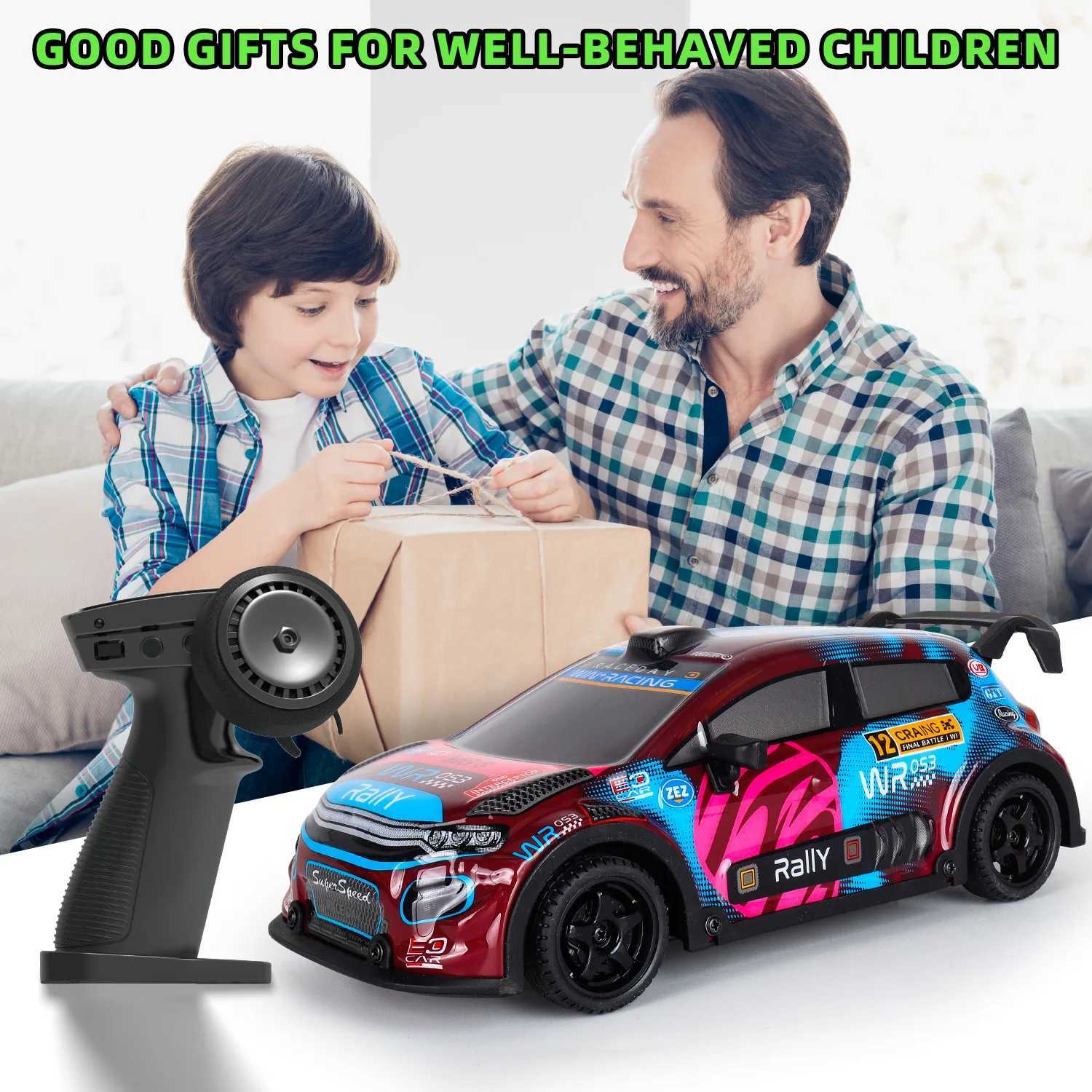 Children KY 118 FourWheel Drive With Light Drift HighSpeed Racing Car Charging Remote Control Car Toy Gift For Boy RCT251010