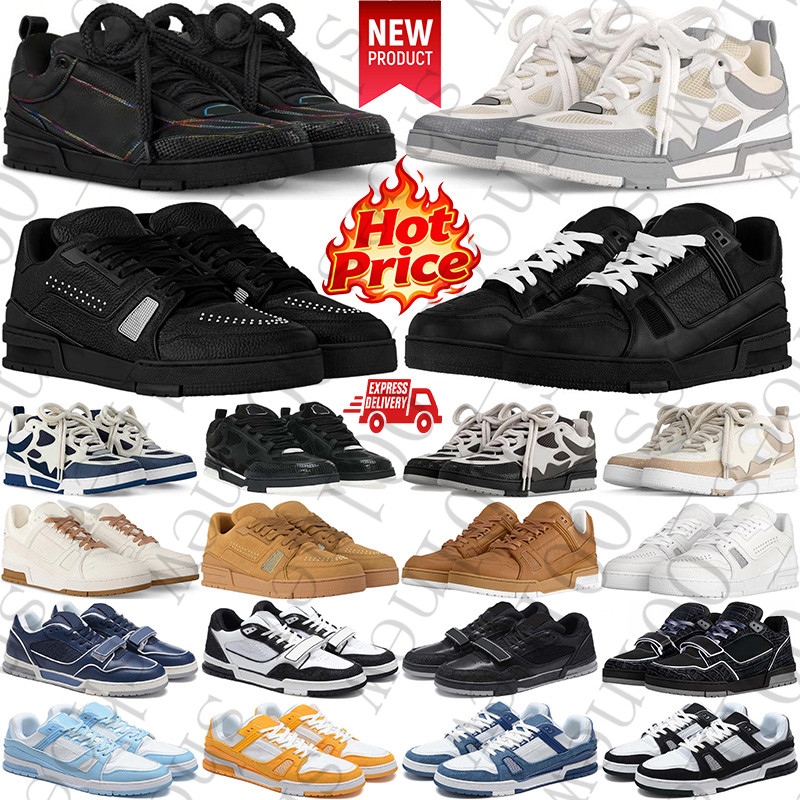 Designer skate sneakers Shoes louiss vouitton chaussure schuhe for mens womens men women trainer Zapato Hombre schoenen zapatillas scarpe Plate-forme original