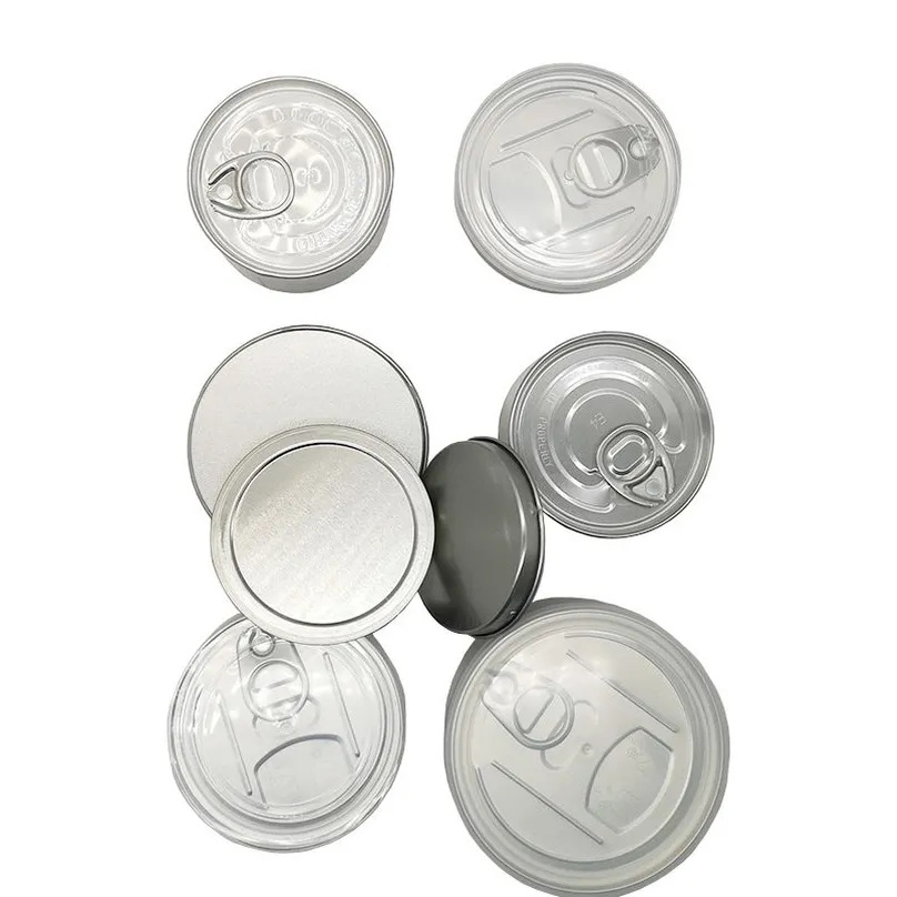 3.5g Metal Packaging Can Airtight Storage Container with Pull Ring Lid Hand Press Seal OEM Logo Sticker Customization