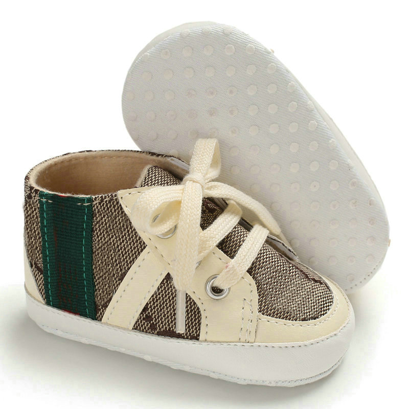 Baby Designers Shoes Newborn Kid Shoes Canvas Sneakers Baby Boy Girl Soft Sole Crib Shoes First Walkers 0-18Month
