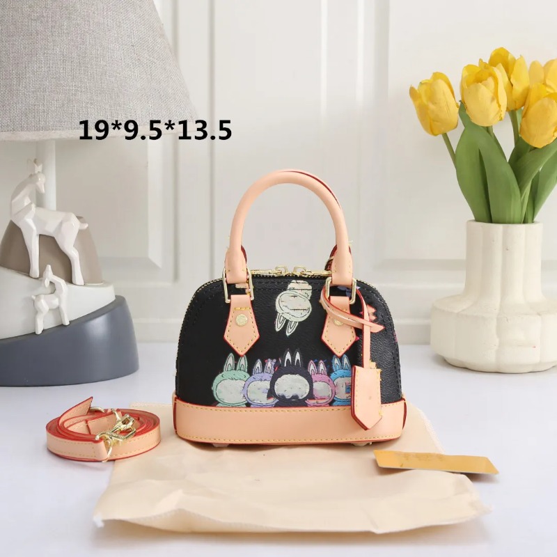 Mirror Quality Designer Bag for Women Mini Crossbody Bag Luxury Handle Handbag Coated Canvas Cowhide Leather Bags Brown Purse Strap Shoulder Bags Toters Dust Bag