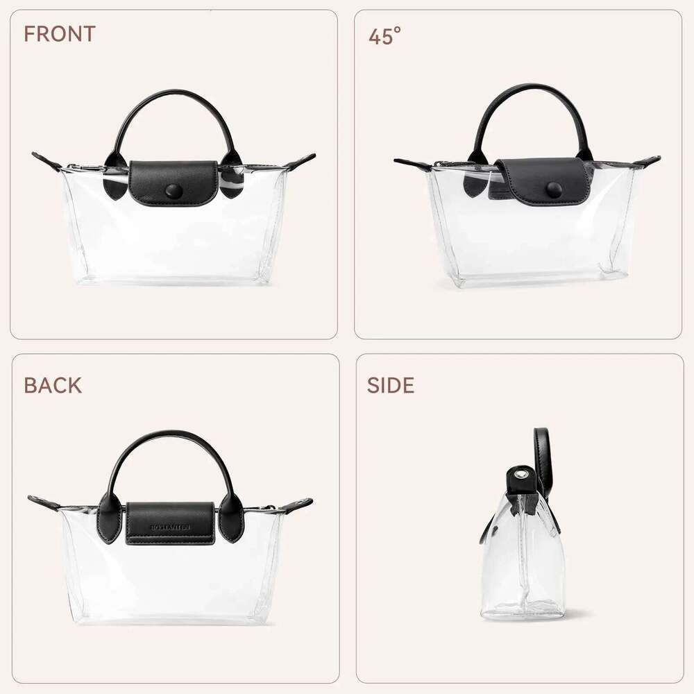 Designer Bag Luxury Bag Trendy Clear Bag Stadium Approved Small Crossbody Purse Hobo Handbags For Concerts Sports Events