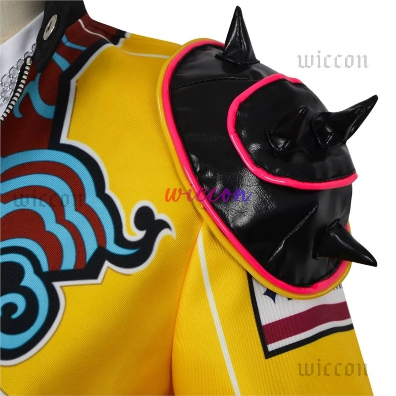 2025Demon Hunters Huntrix Rumi Cosplay KPOP Group Stage Cosplay Print Pattern Uniform Halloween Party Sexy Outfit For Woman251010