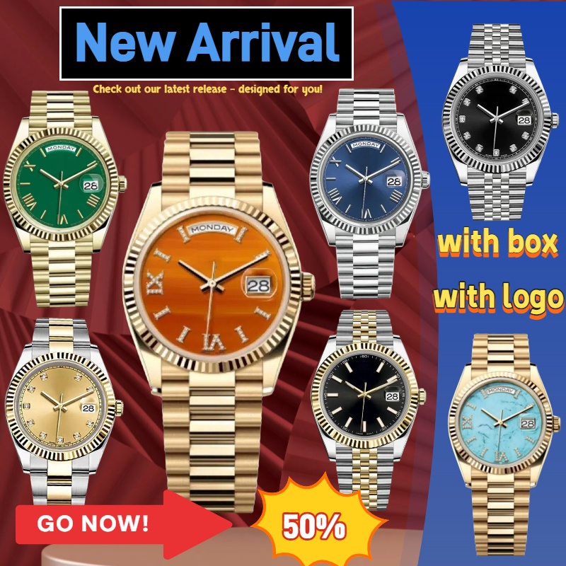 u1 watch woman watches men 36mm41mm dates luxury designer watch 2813movement autoatic mechanical stainless sapphire glass diving watch super night light with box