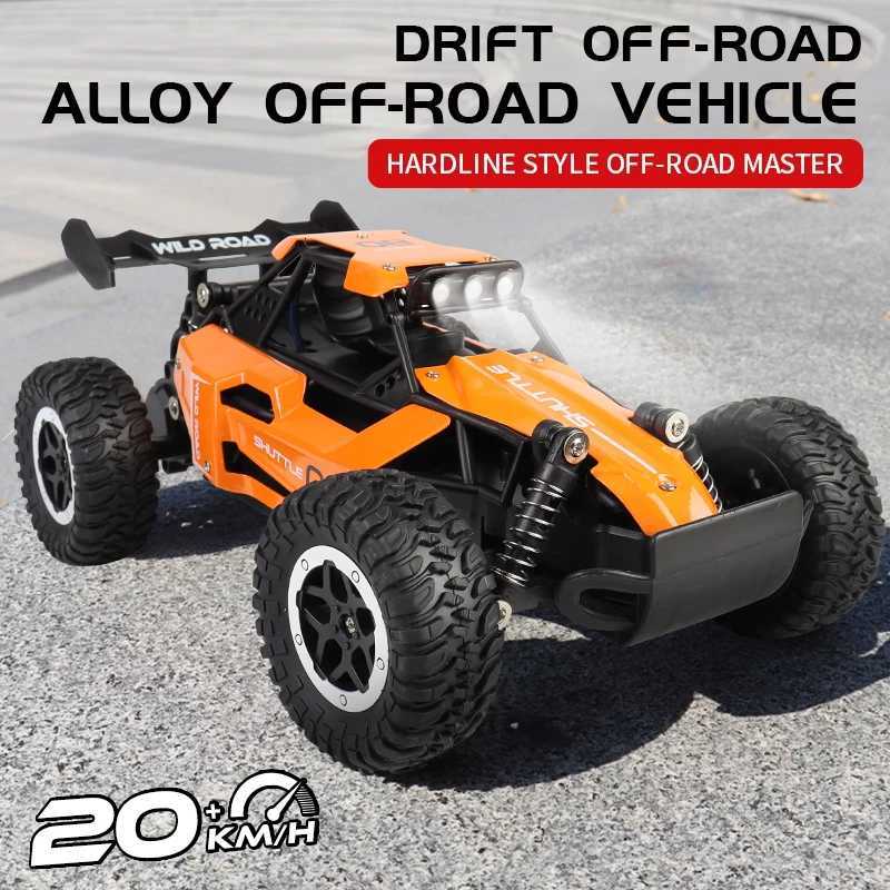 ZWN 116 24Gh Model RC Car With LED Lights 2WD Offroad Remote Control Climbing Vehicle Outdoor Cars Toys for Boys Girls GiftsT251010