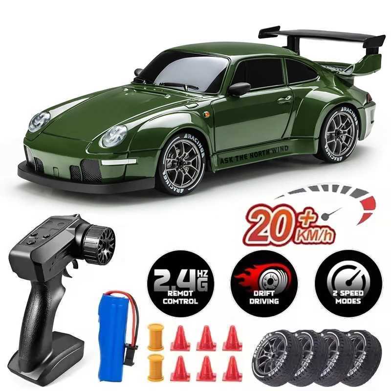 24G 4WD 20KMH Electric Remote Control Competition Car RC Drift Racing Mini Vehicle Model Radio High Speed Car Boy Toy GiftT251010