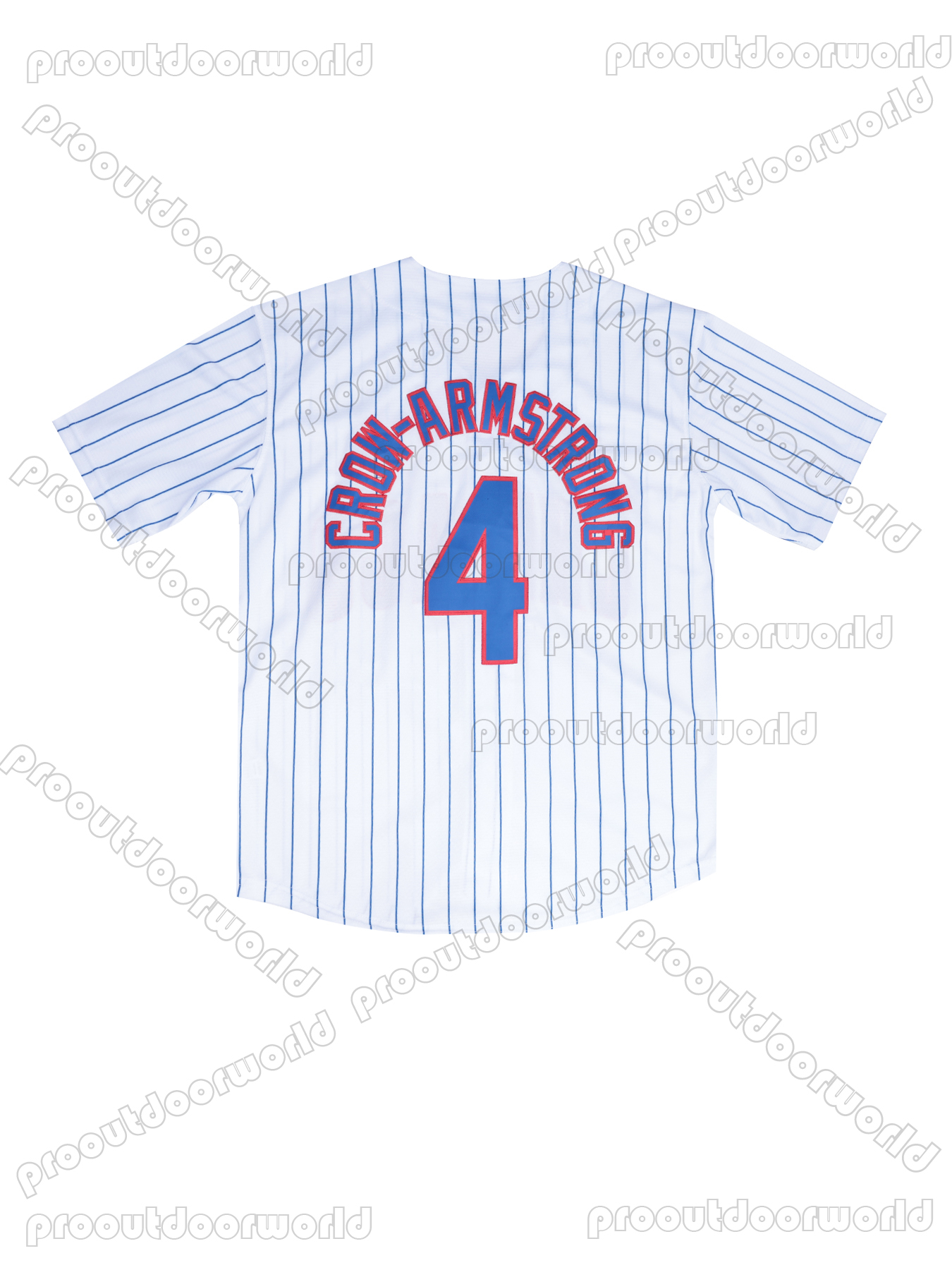 4 Pete Crow-Armstrong 2025 Baseball Jeresy Lester Stitched Casual Wear Breathable Polyester Casual Wear Short Sleeve Uniform