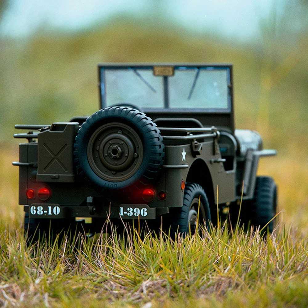 JJRC C8815 4WD Offroad RC Car RTR Crawler 24G 1941 Mb Scaler Willys Jeep Climbing Scale Military Truck Vehicle Adult Kids ToyT251010