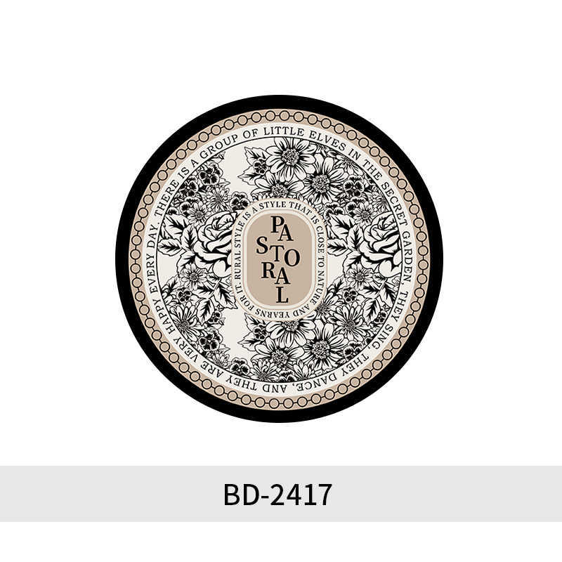 Light Luxury Water Absorption Coaster Placemat Dining Table Heat Insulation Mat Household High Temperature Resistant Antiscalding Antioil Bowl Pot Mat