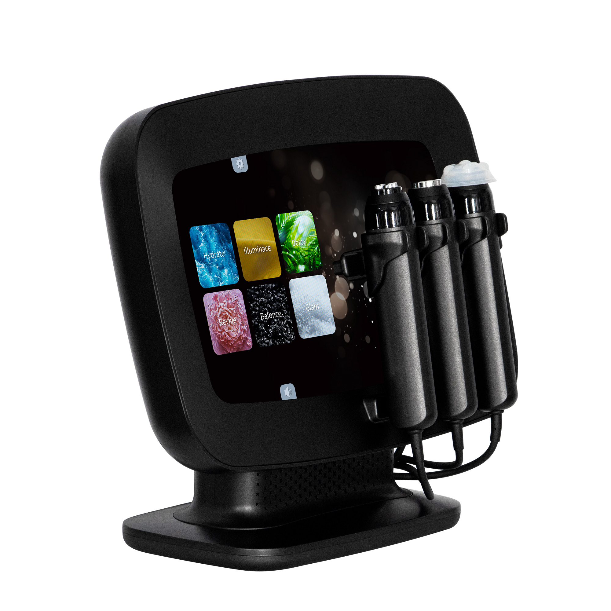 New 3 In 1 Oxygen Therapy Facial Hydro CO2 Foam Skin Regeneration Oxygenation Facial Dermabrasion Machine