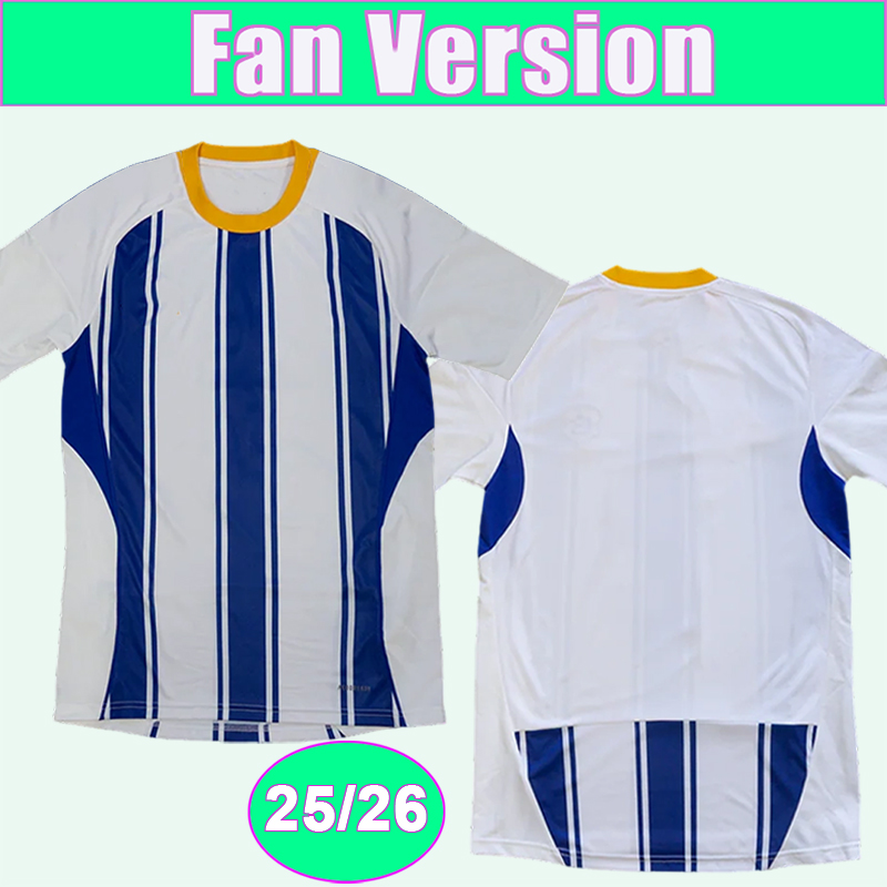 25 26 Recreativo de Huelva Mens Soccer Jerseys JUANCHO BONAQUE ROMERO MENA DOMINGUEZ CAYE ARCOS PINEAU Home Football Shirts