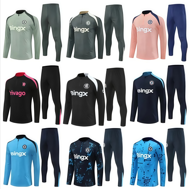 25 26 cfc tracksuit Soccer Jersey jerseys cfc Training suit HAVERTZ ZIYECH CHILWELL 2025 2026 football shirt WERNER kits HUDSON ODOI KANTE maillot