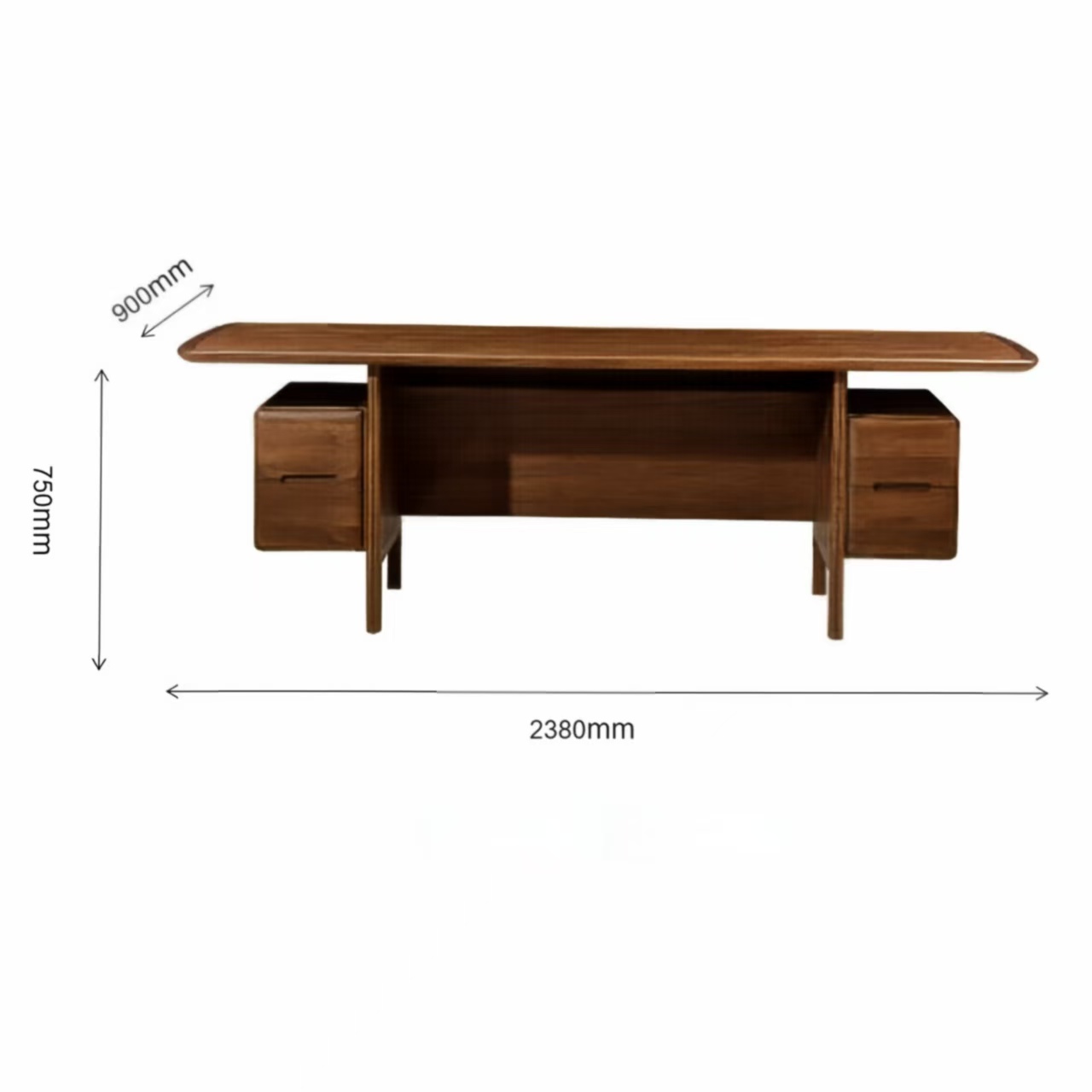 Zhong zhixin Ruimu The modern minimalist Chinese-style desk features a luxurious design crafted from solid wood with exquisite workmanship