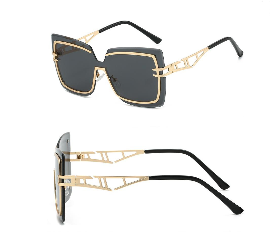 Designer Sunglasses For Men Women Polarized Sunglasses Fashion Classic Square Sunglasses Luxury Goggle Pilot PC Frame Oversized UV400 Eyewear KP81099