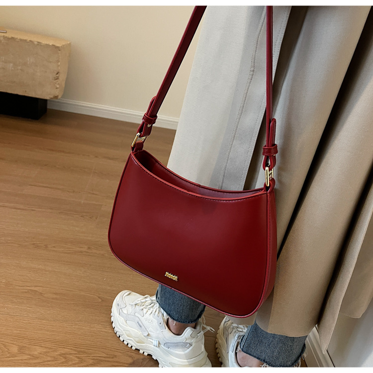 designer 2025 New Style Women's Bag - Small, Exclusive, Sophisticated, Large Capacity, Soft Leather, Commuter Tote Bag, Retro High Style, Student