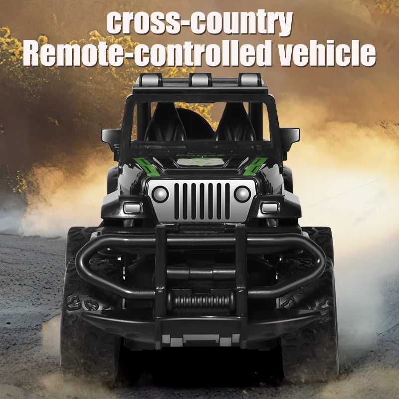 Childrens remotecontrolled toy car model fourwheel drive inertia offroad vehicle anti fall rebound cool driftT251010