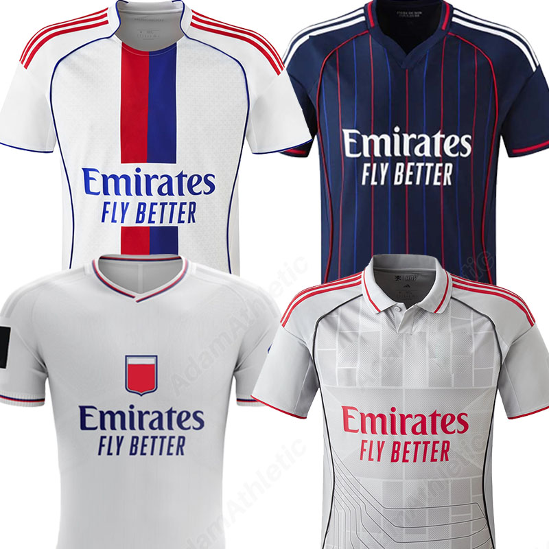 Lyon jerseys 25 26 FOFANA NIAKHATE Lyon football shirts 2025 TOLISSO NUAMAH SULC soccer jersey kids kit Player version