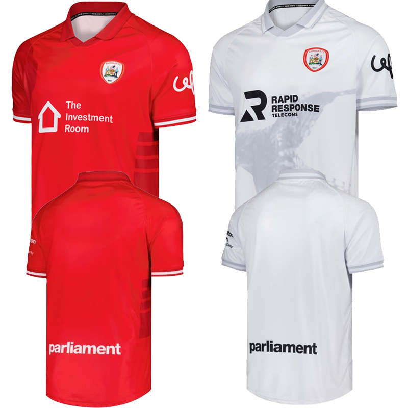 25 26 Barnsleys BENSON FC Soccer Jerseys home away 2025 2026 O'KEEFFE PHILLIPS COSGROVE JALO Football Shirt Uniforms Men