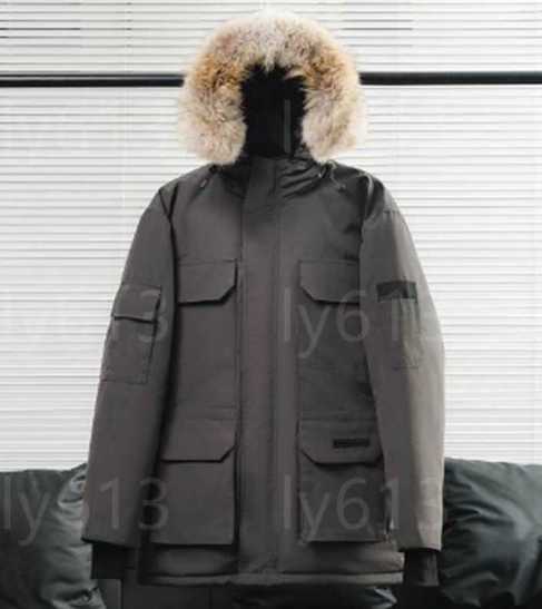 Canadian puffer jacket Designer Doudoune goosse Mens womens Winter Coat With Badge Goossely fashion warm hooded overcoat XS-2XL