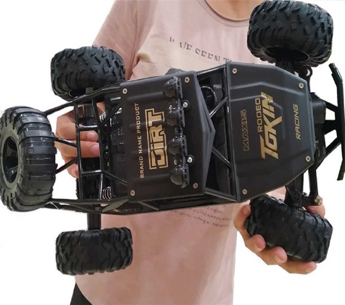 37cm 112 116 4WD RC CAR With LED Lights 24G Radio Remote Control Cars Buggy OffRoad Control Trucks Boys Toys for ChildrenT251010