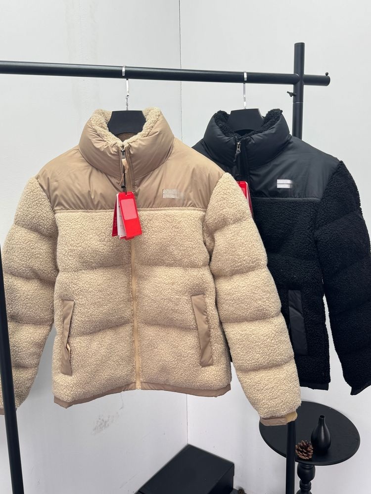 Designer Men's Thickened Down Jacket Zipper Style Luxury Brand Patchword Coat Long Sleeve Splicing Retro Streetwear Outdoor High Quality Winter