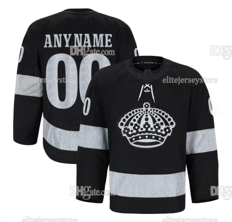 Personalized Custom 2025-26 Crown Third Jersey Anze Kopitar Drew Doughty Phillip Danault Kevin Fiala Trevor Moore Quinton Byfield Adrian Kempe Men