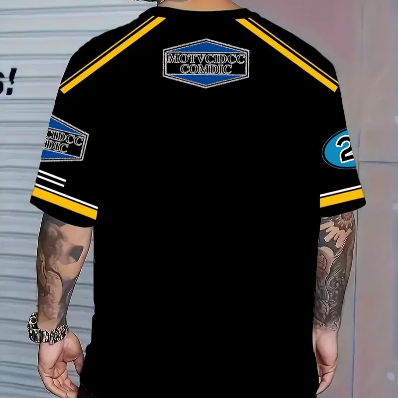 Men's Los Angeles "23" Graphic Oversized T-Shirt - Sports-Inspired Casual Tee-48