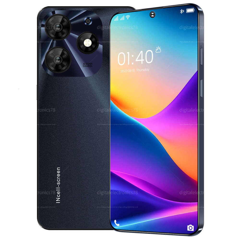 8GB 256GB 4G LTE S25 Ultra 5G Smart Phone S24 Octa Core Face ID Fingerprint Android 5.5 inch Full Screen HD 3G WCDMA 12GB 512GB 1TB 20MP Camera Smartp