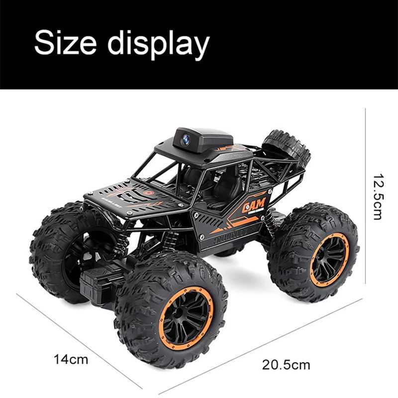 Rc Car With HD 720P WIFI FPV Camera Machine On Remote Control Stunt 24G SUV Radiocontrol Climbing Children ToysT251010