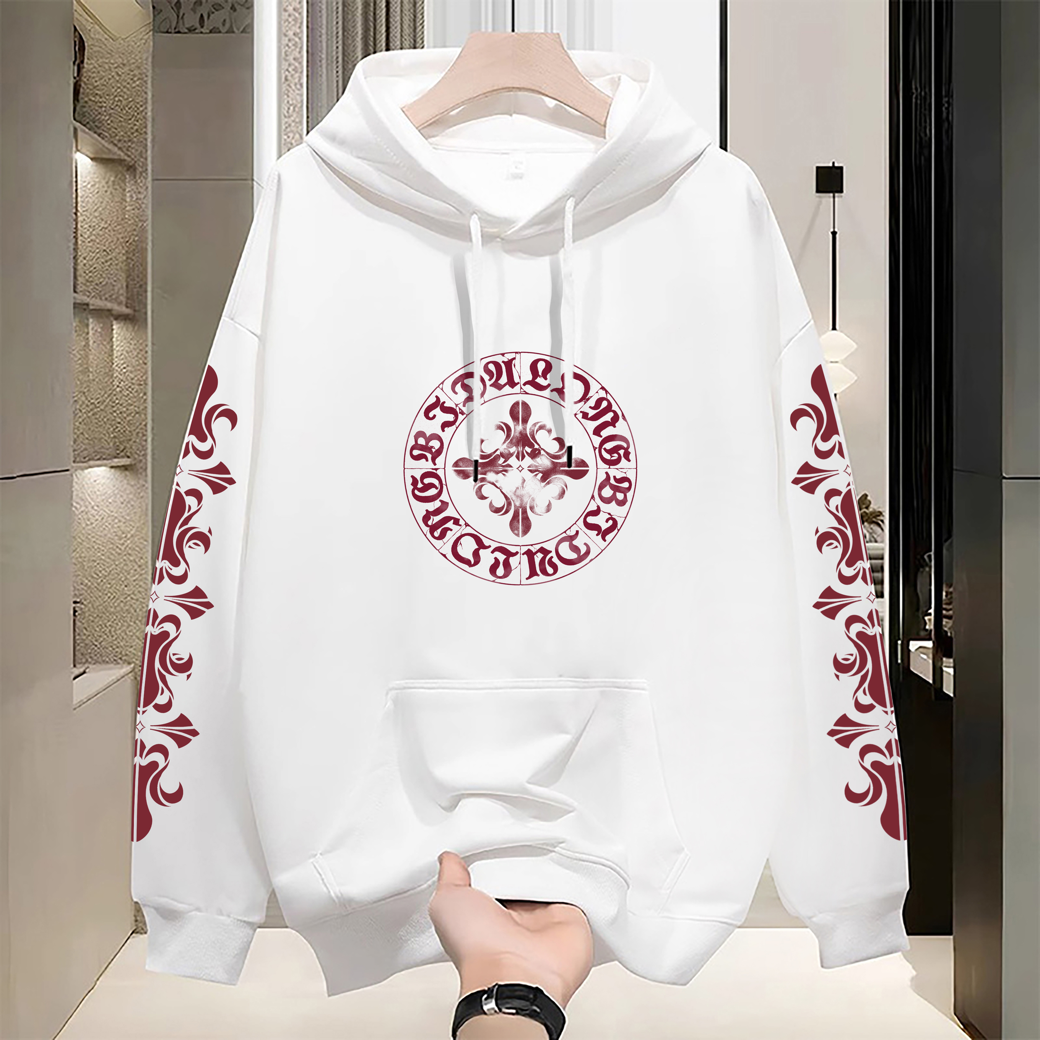 Designer Men's Hoodie Luxury Brand Casual Memories Collection Zip Up Hoodie Grunge Streetwear Sweatshirts Women Tops Goth Oversized Men Clothing 