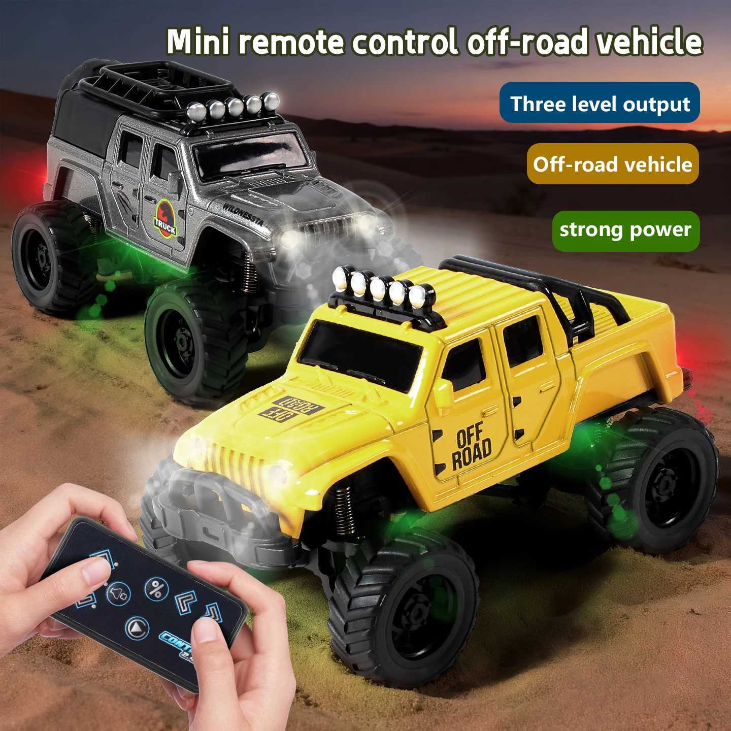 SENNIXIONG 164 Alloy RC OffRoad Car MINI Model Classic Speed Racing Drift Terrain Vehicle Climbing Truck Toy for Children GiftT251010