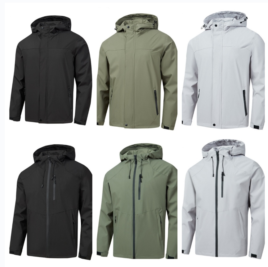 Designer Jackets Men's Casual Jackets sporty Hooded Jacket Outdoor Mountaineering suit Windproof waterproof Coat Men classics Windbreaker N91815