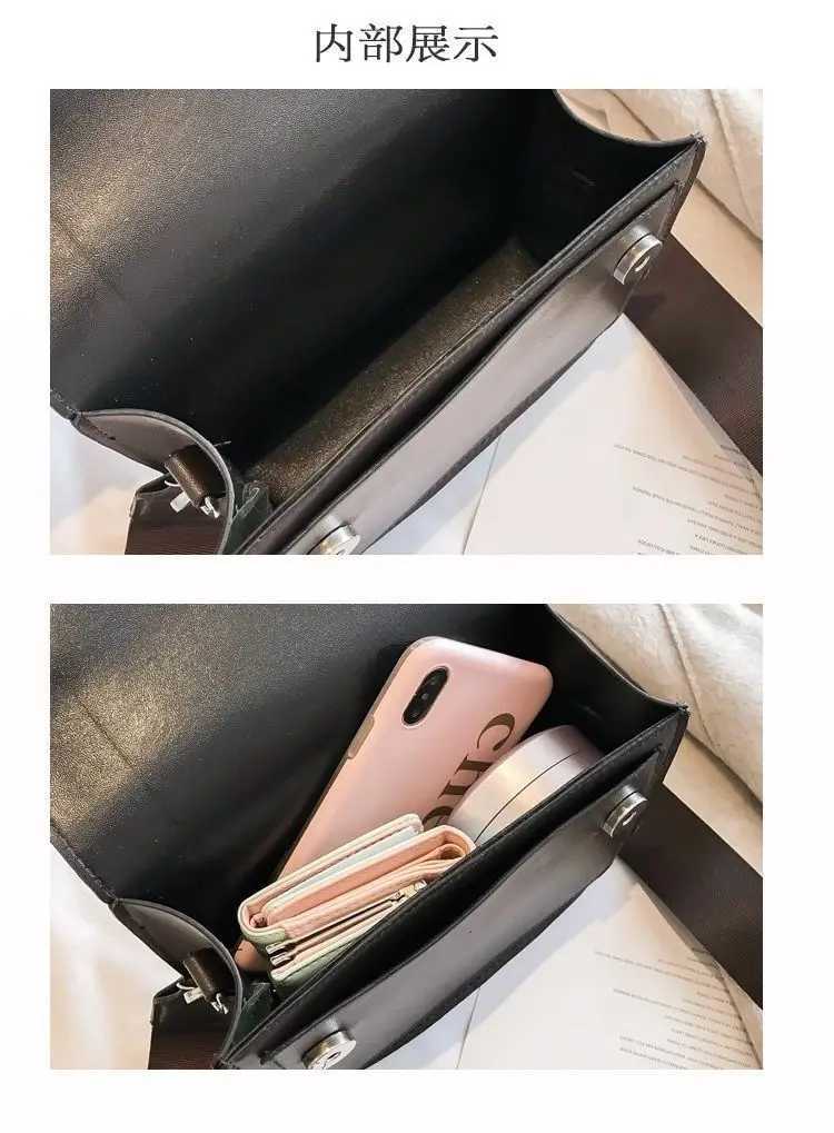 Classic Designer PU Leather Crossbody Bag for Women Travel Handle Handbag Fashion Shoulder Messenger Bag Ladies Small Flap BagW251101