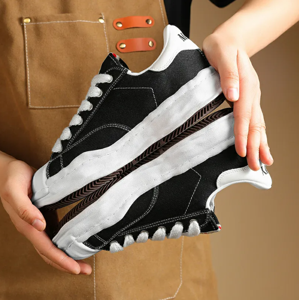 2025 dad shoes dissolving shoes mm casual low-top Japanese wasteland style low-top sports shoes