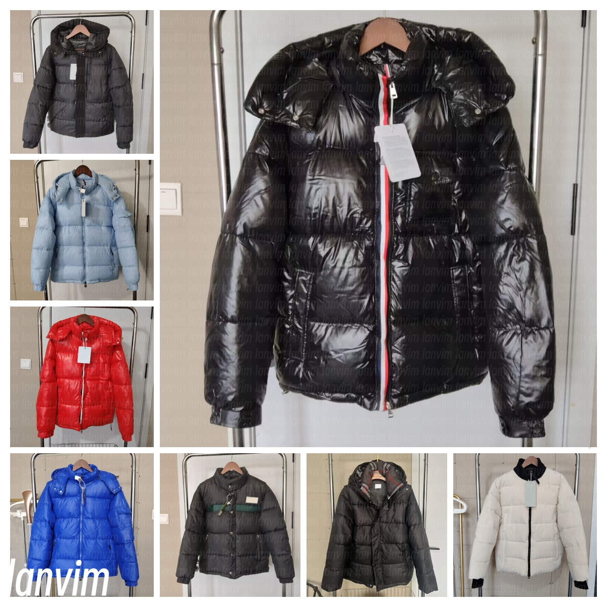 designer winter jacket men puffer jacket down jacket parka puffer coat Waterproof windproof Warm coats winter jacket outdoor mens jackets fast ship size XS-5XL