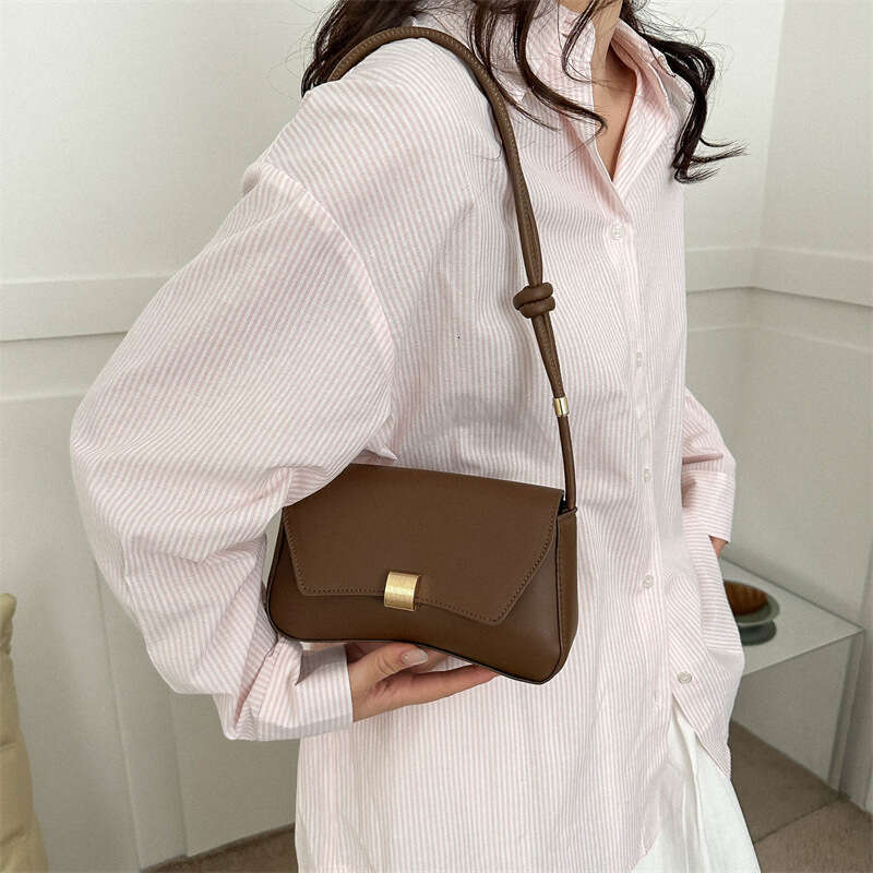 High-End for Women 2025 New French Baguette Handbag Underarm Stylish Girl Shoulder Crossbody Small Bag
