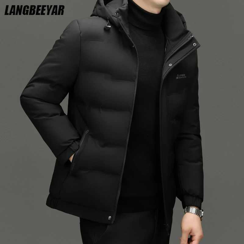 Top Grade Designer Winter New Brand Men Parka Jacket Casual Fashion Windbreaker Hooded Thick Bubble Coats Mens Clothes 2025 X251010