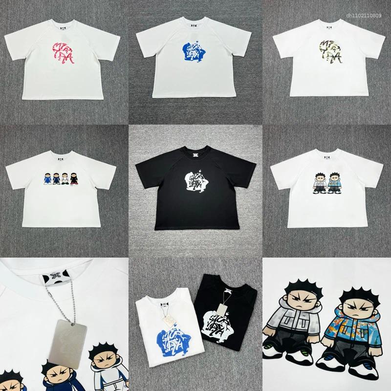 Men's T Shirts Multi-style Mertra T-shirt Top Women's Daily Casual Print Tee Real Pos Europe American Summer Trend Brand Short Sleeve