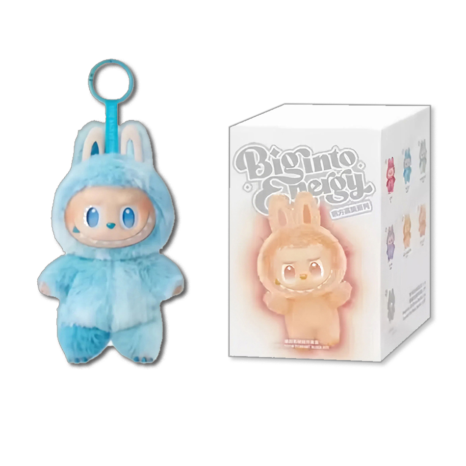 Original Popmart Labubu Monsters Vinyl Blind Boxes Cute PVC Plush Doll Lovely 3rd Gen Hot Mystery Toys With Seat Blue