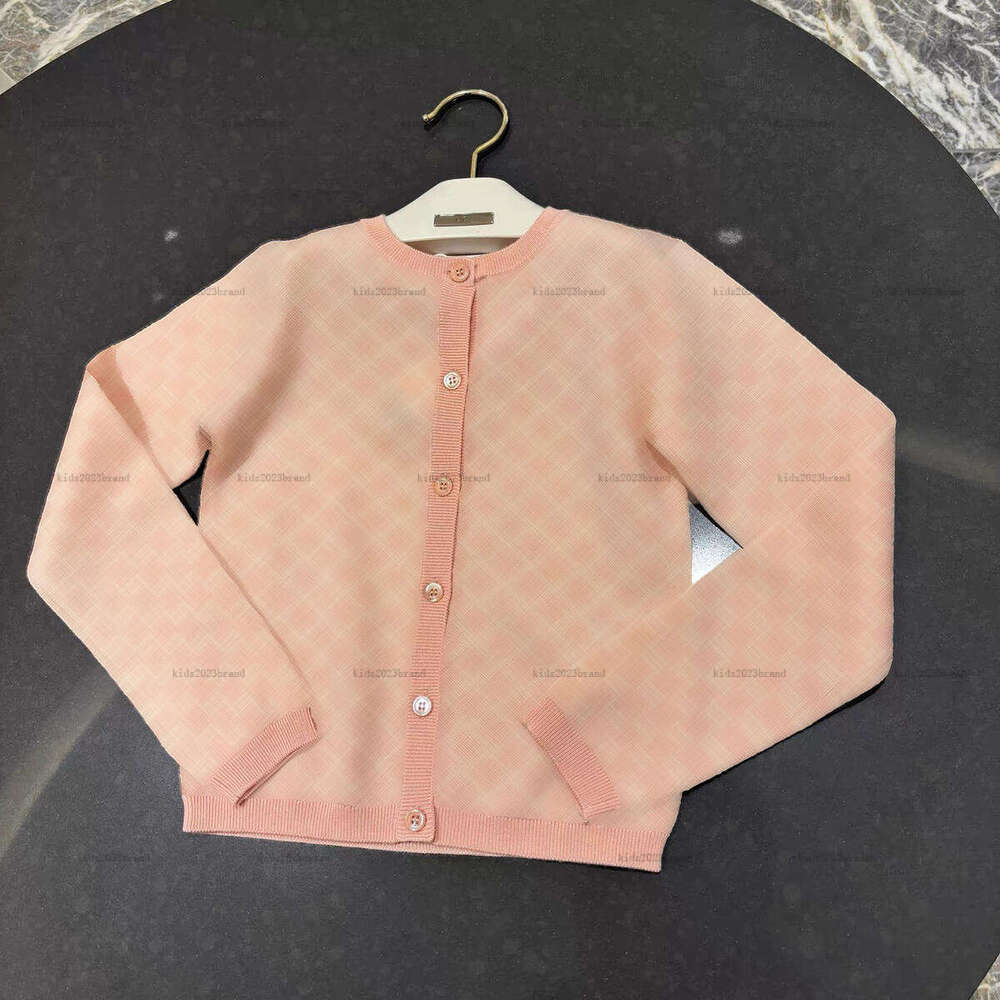 New baby Knitted sweater Lettered jacquard autumn tops boys girls Jacket kids designer clothes Round neck hoodie A827X23N280
