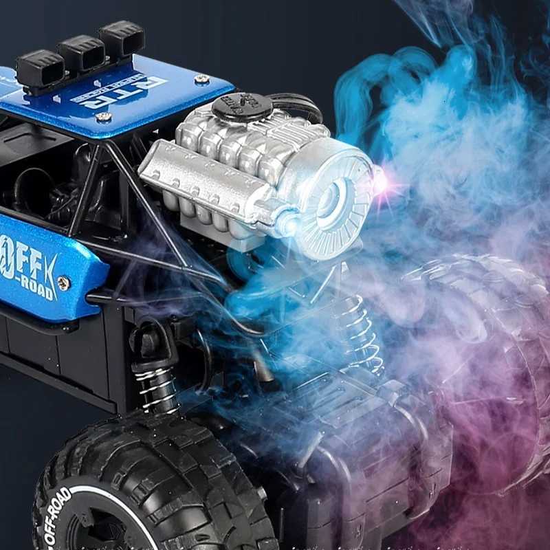 4WD RC Car Mountain OffRoad 4x4 Remote Control Buggy Truck with LED Lights Racing Drift Toy Boys Girls Childrens GiftT251010
