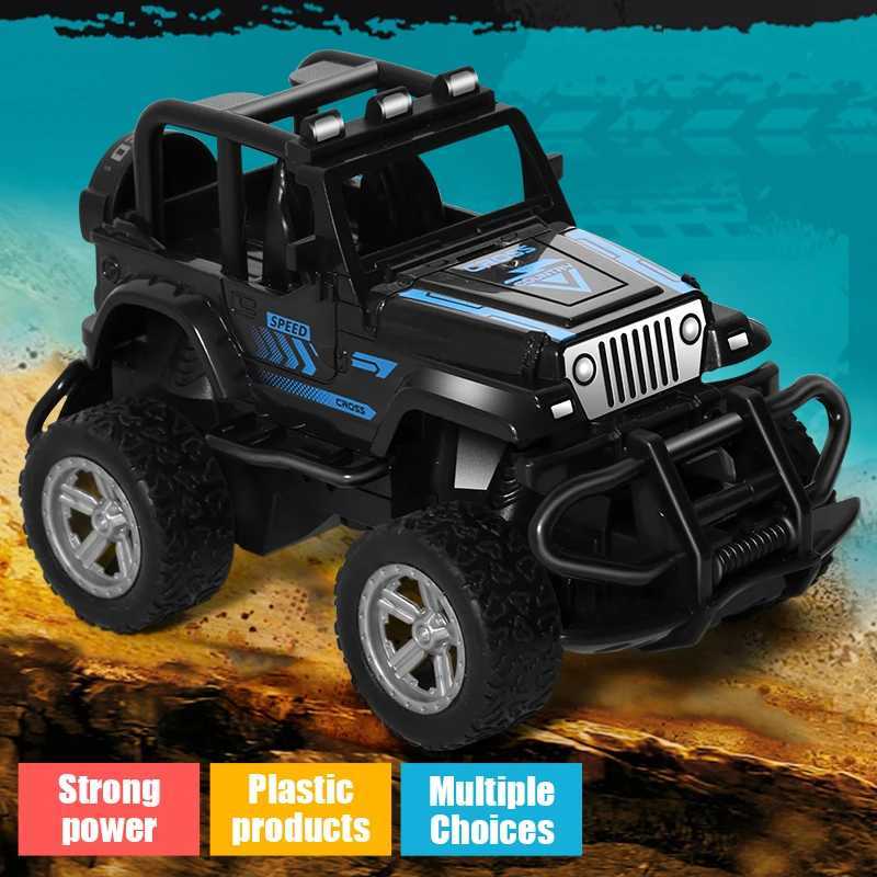 Childrens remotecontrolled toy car model fourwheel drive inertia offroad vehicle anti fall rebound cool driftT251010