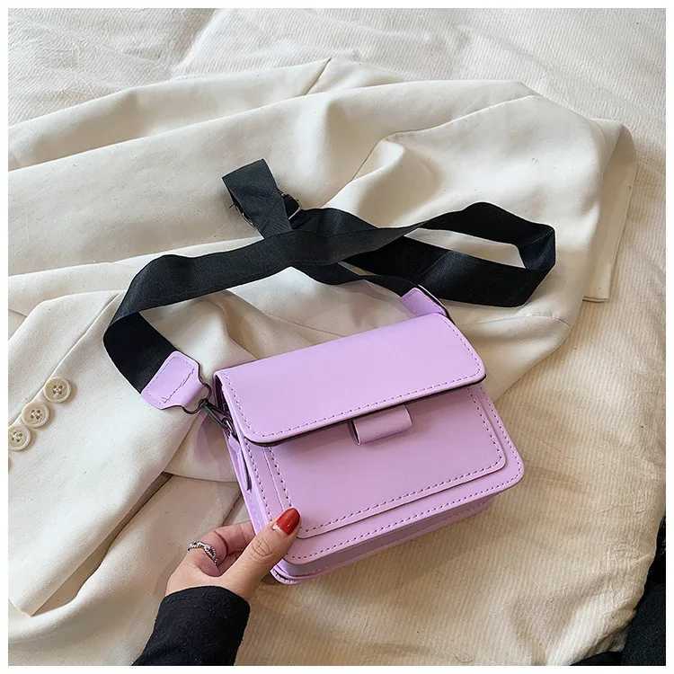 Classic Designer PU Leather Crossbody Bag for Women Travel Handle Handbag Fashion Shoulder Messenger Bag Ladies Small Flap BagW251101