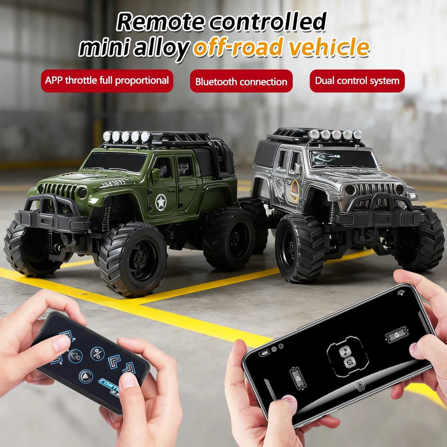 SENNIXIONG 164 Alloy RC OffRoad Car MINI Model Classic Speed Racing Drift Terrain Vehicle Climbing Truck Toy for Children GiftT251010