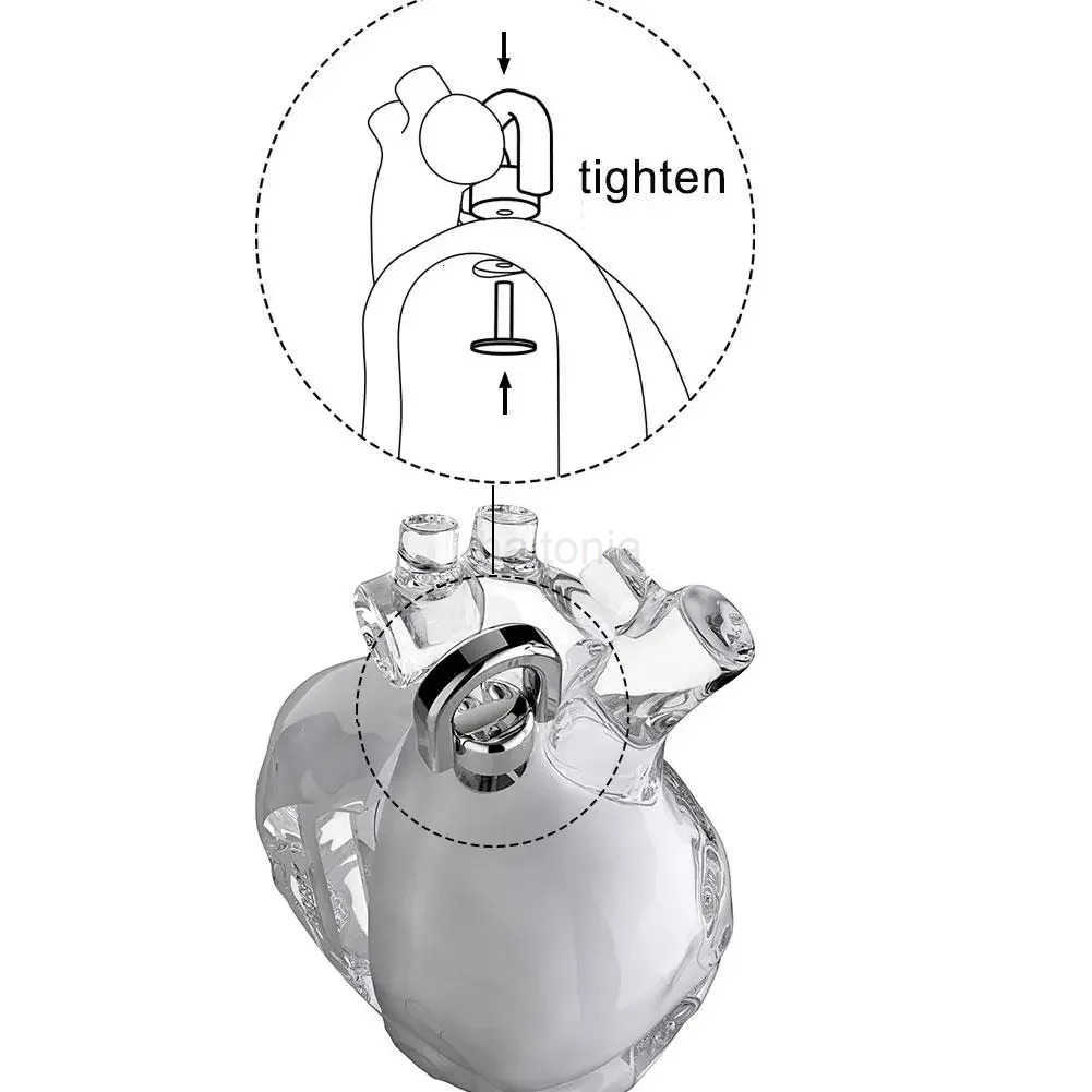 Cool Heart Earphone Case For Airpodspro12 Airpods 4 3 Case Red Custom 3D Liquid Silica Gel Earphone Cover Decoration Anti Fall O251010