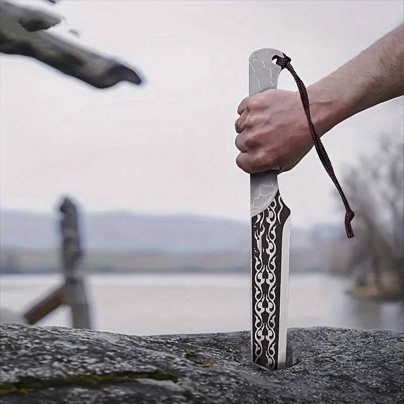 Kitchen knives korknife Stainless Steel Meat Cleaver Knife Forged Chef Knives with Sheath Stainless Steel Handle Meat Vegetable Cutter Tools Y251010