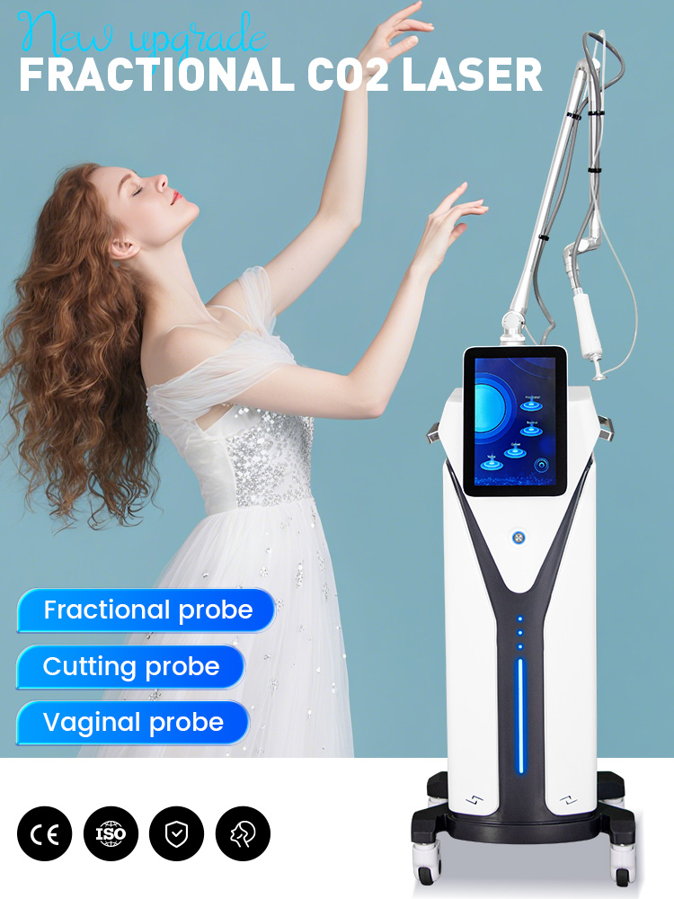 Professional For CO2 Laser Fractional Picosecond Laser Acne Removal Skin Wrinkle Removal Stretch Mark Rejuvenation And Beauty Equipment