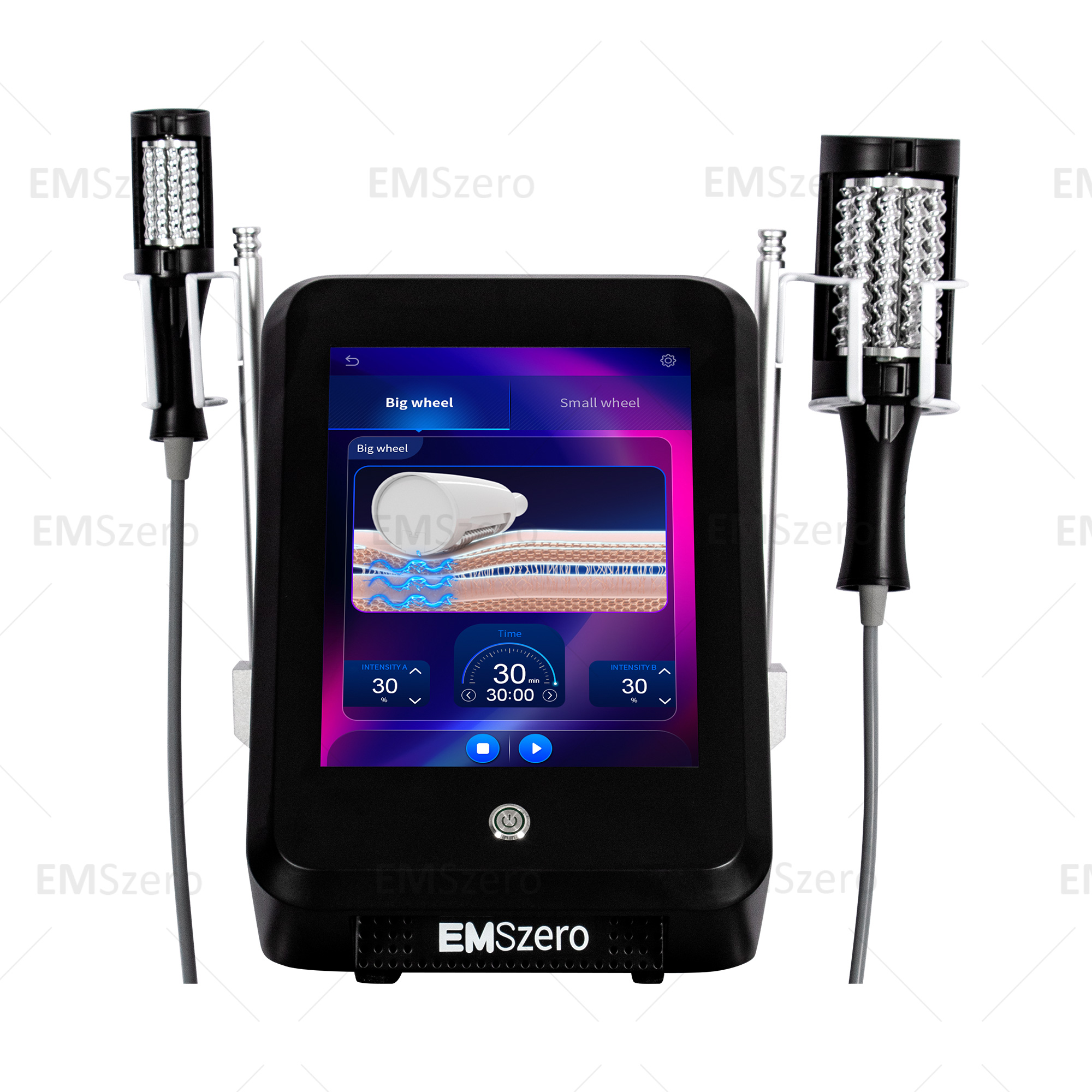 2025 New EMS 360 Roller Rotation Tightening Skin Electromagnetic Muscle Tightening Fat Burning Plastic Surgery Machine Salon