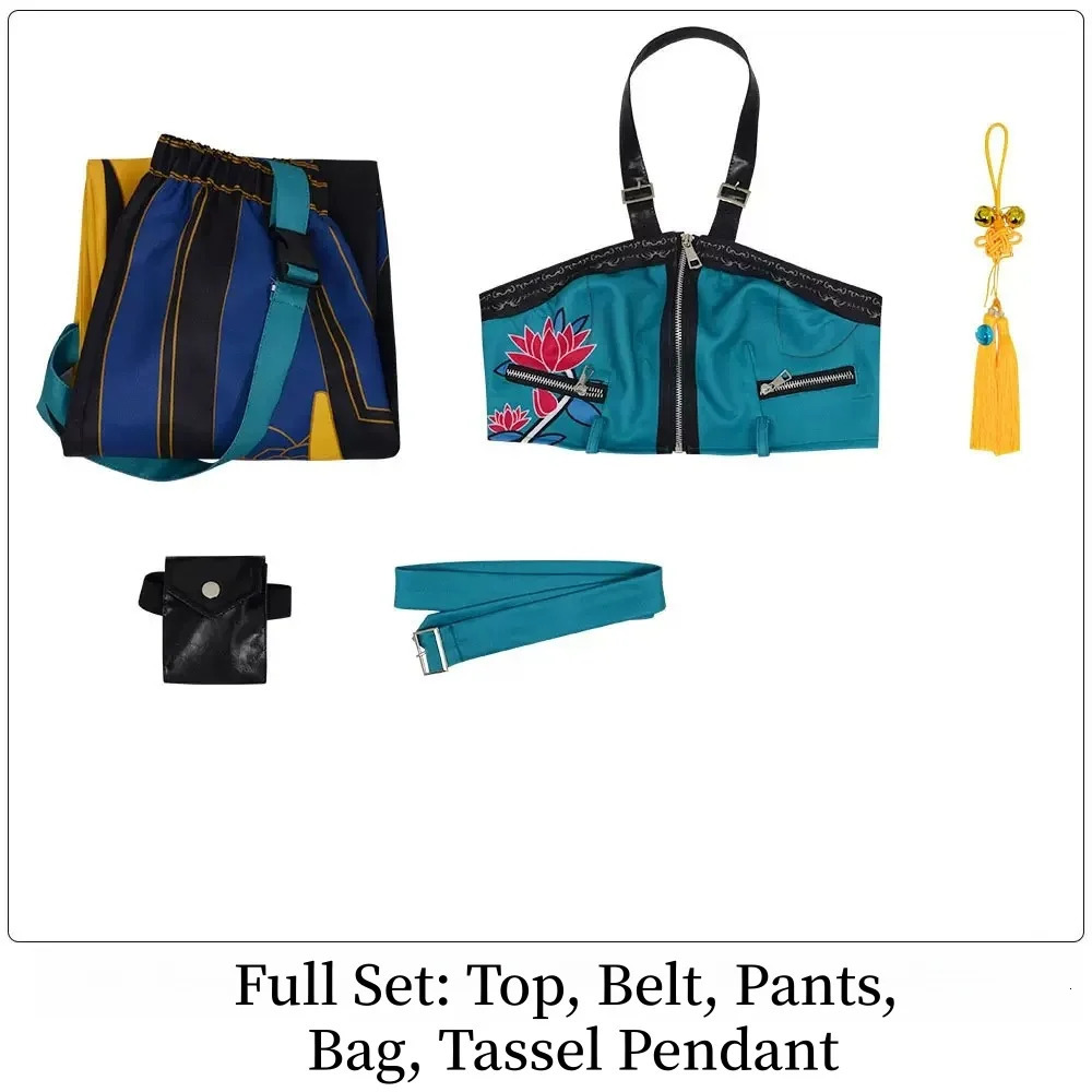 Anime Kids Girl Roleplay Cosplay Costumes Zoey Full Costume Set for Kpop Halloween Carnival Party Suits Clothes Outfit251014