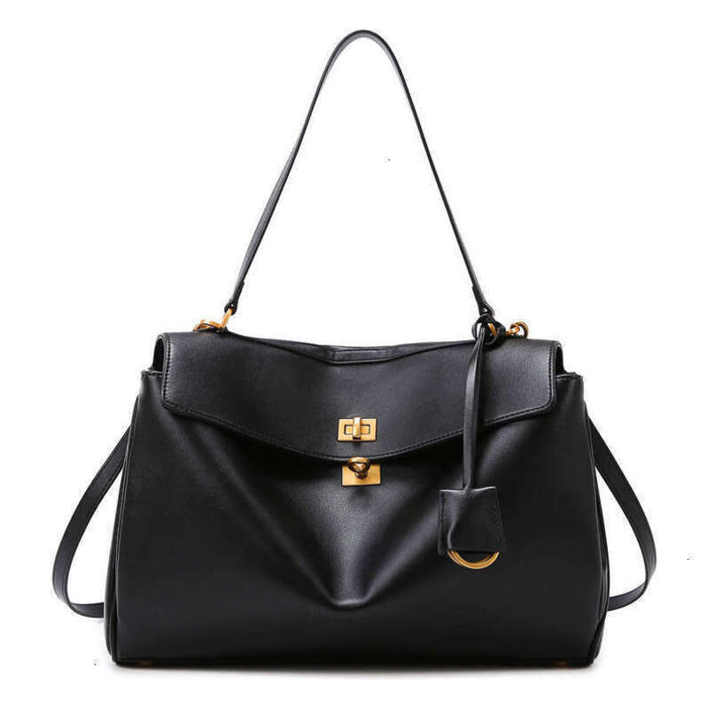 designer bag Luxury bag for Women 2025 New Rodeo Large Capacity Commuter Tote B Brand Same Style Handbag Textured Shoulder Bag